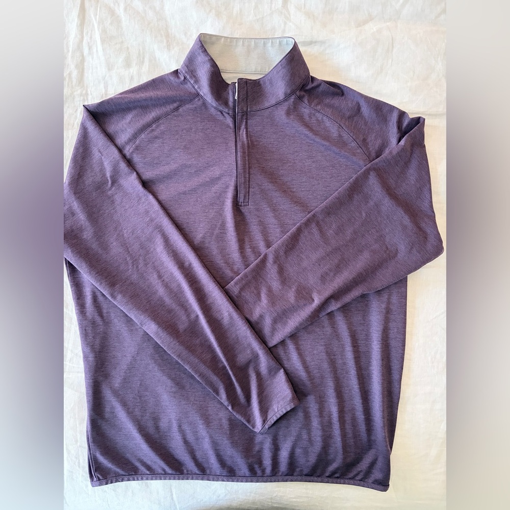 Peter Millar CROWN COLLECTION quarter zip: LARGE